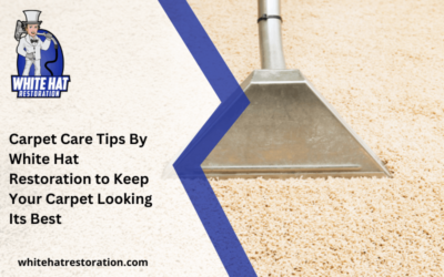 Carpet Care Tips By White Hat Restoration to Keep Your Carpet Looking Its Best