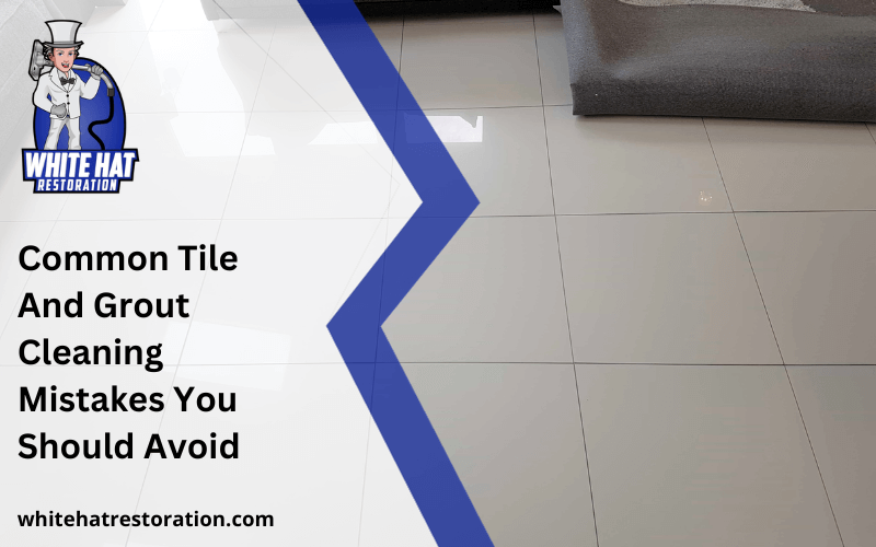 The Mistake of Not Using an Appropriate Grout Cleaner