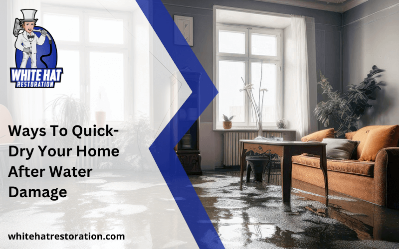 Ways To Quick-Dry Your Home After Water Damage